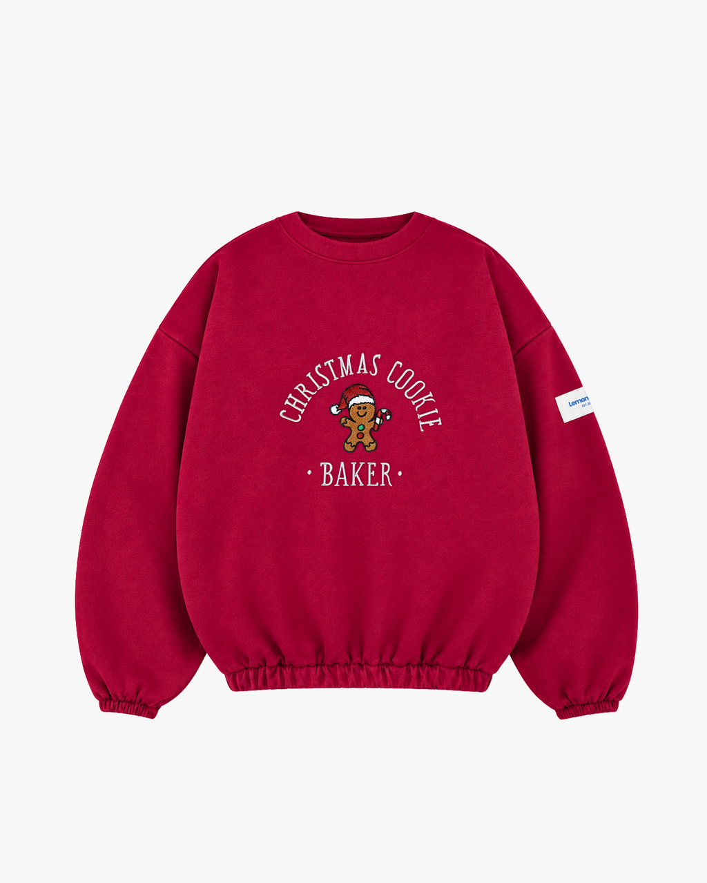 Christmas Cookie Sweatshirt Red (Bordado)