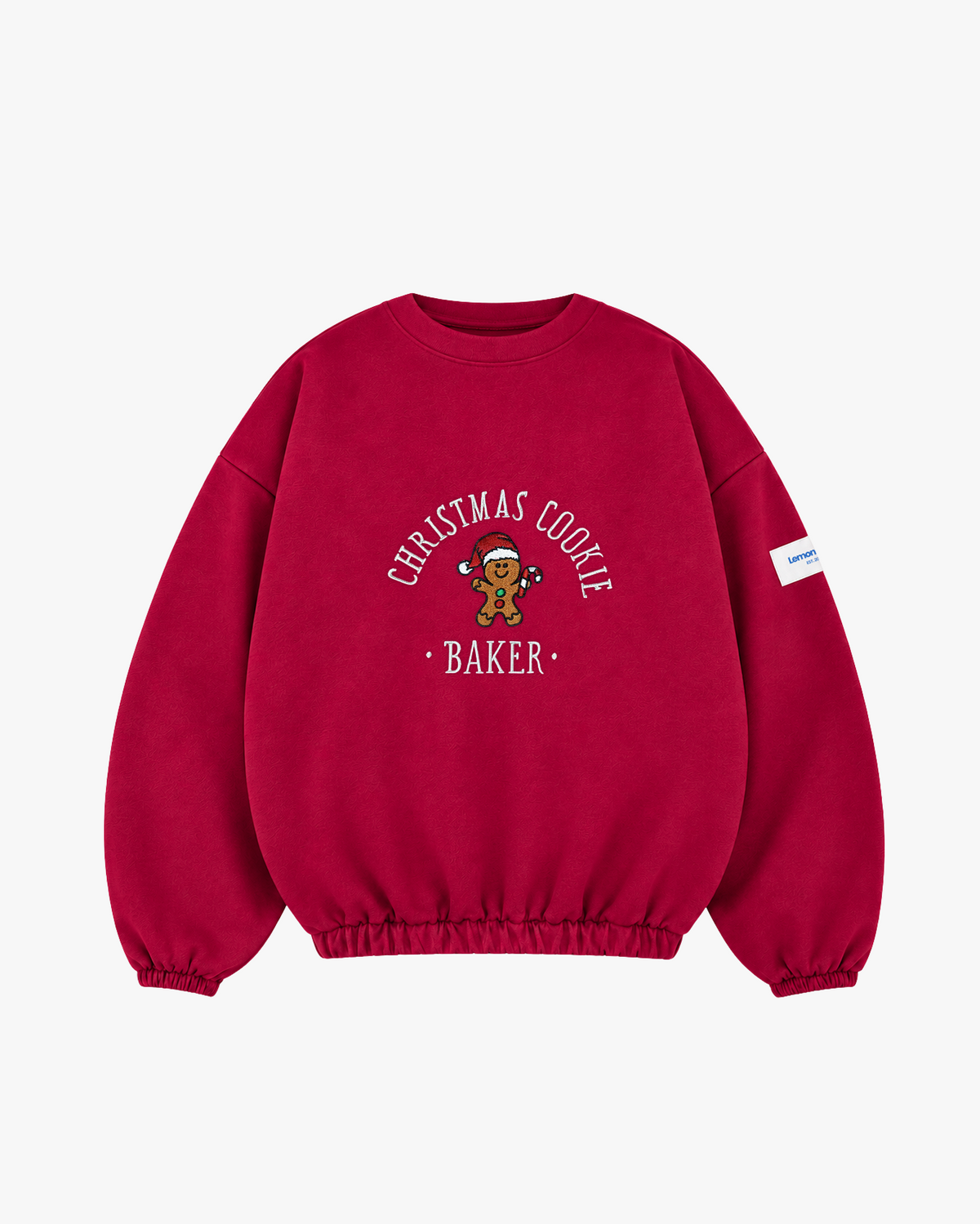 Christmas Cookie Sweatshirt Red (Bordado)