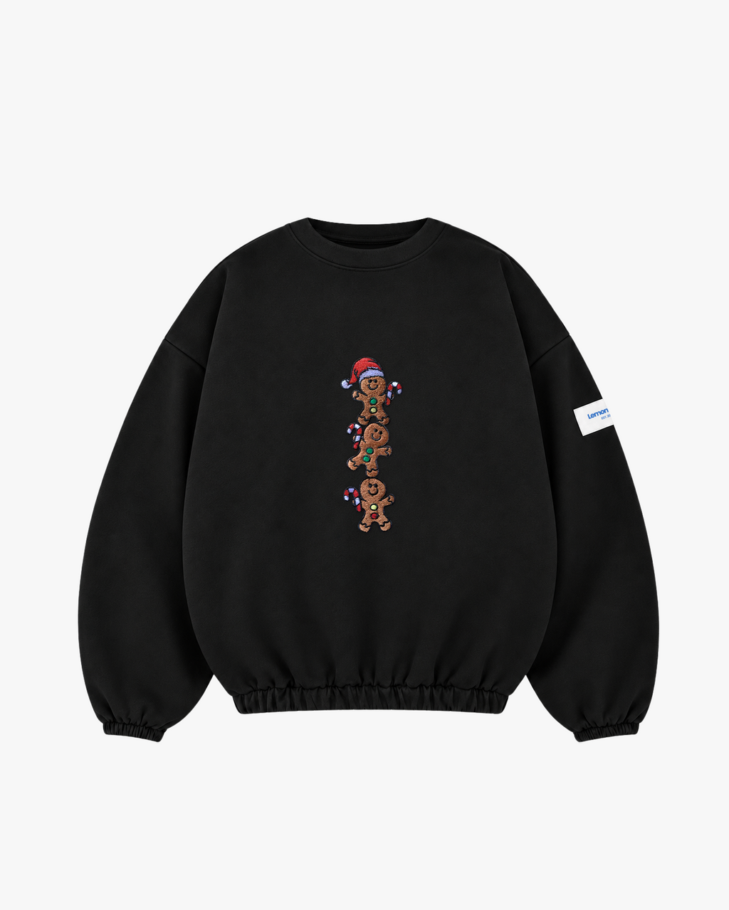 Cookies Sweatshirt Black (Bordado)