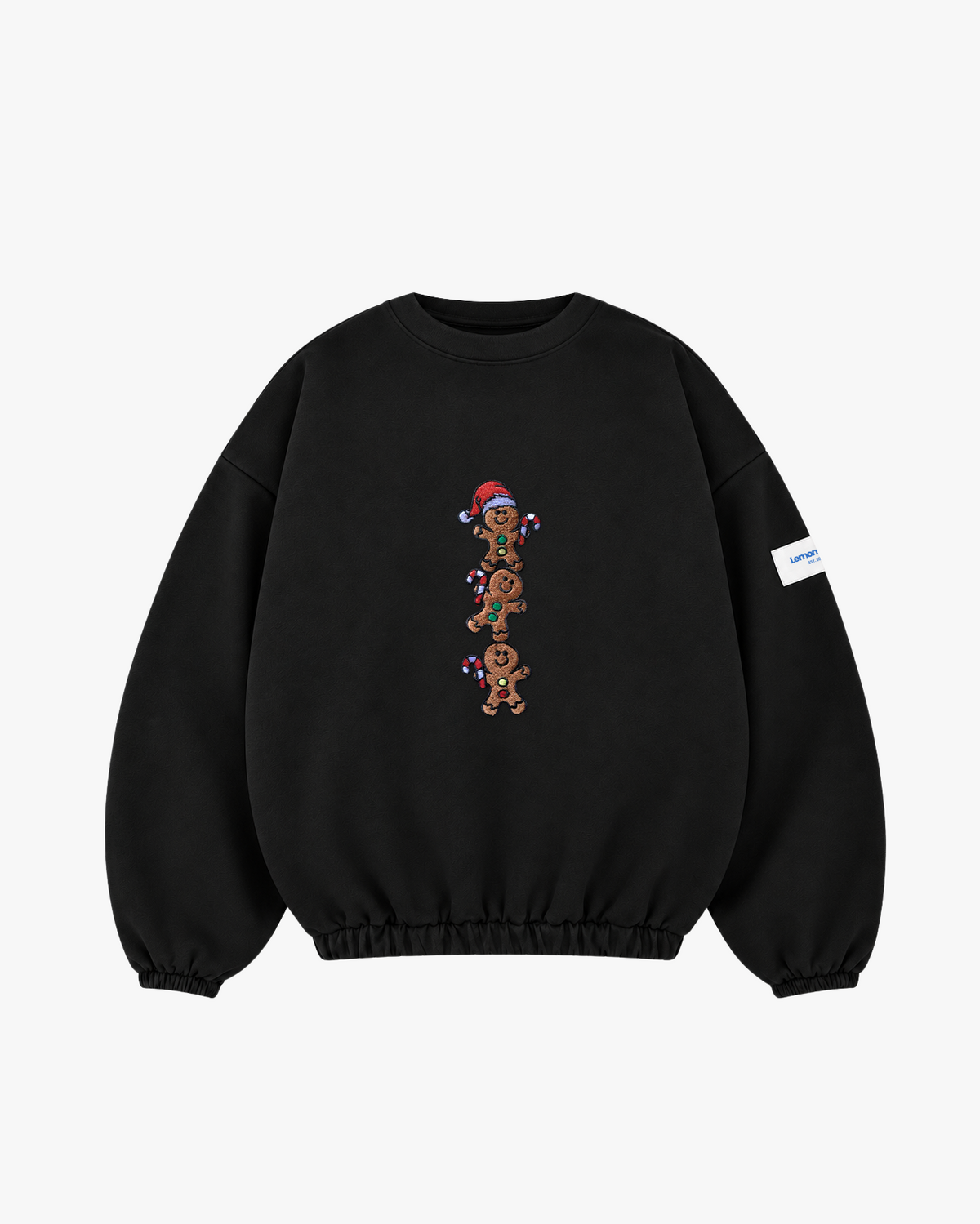 Cookies Sweatshirt Black (Bordado)