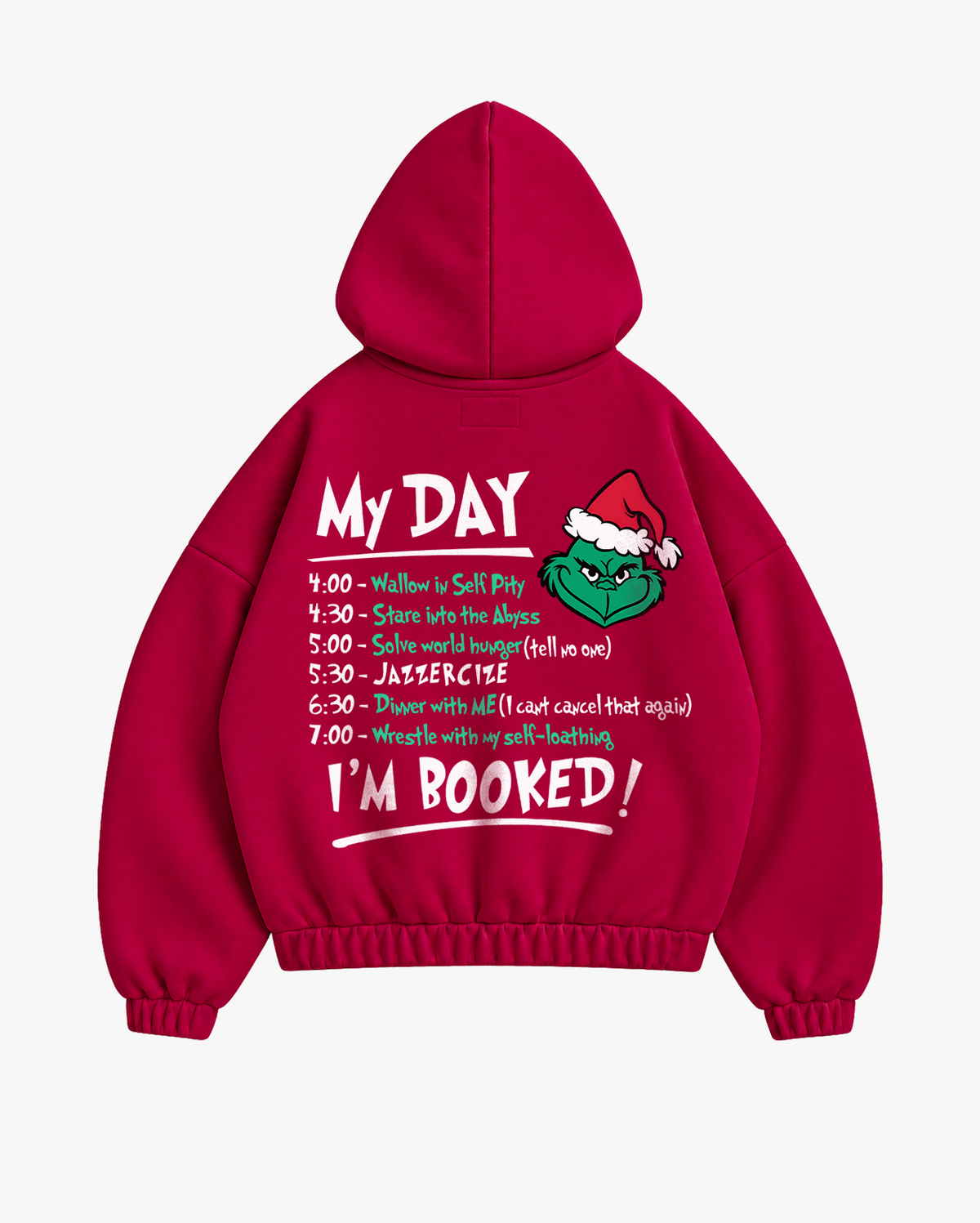 I'm Booked Hoodie Red
