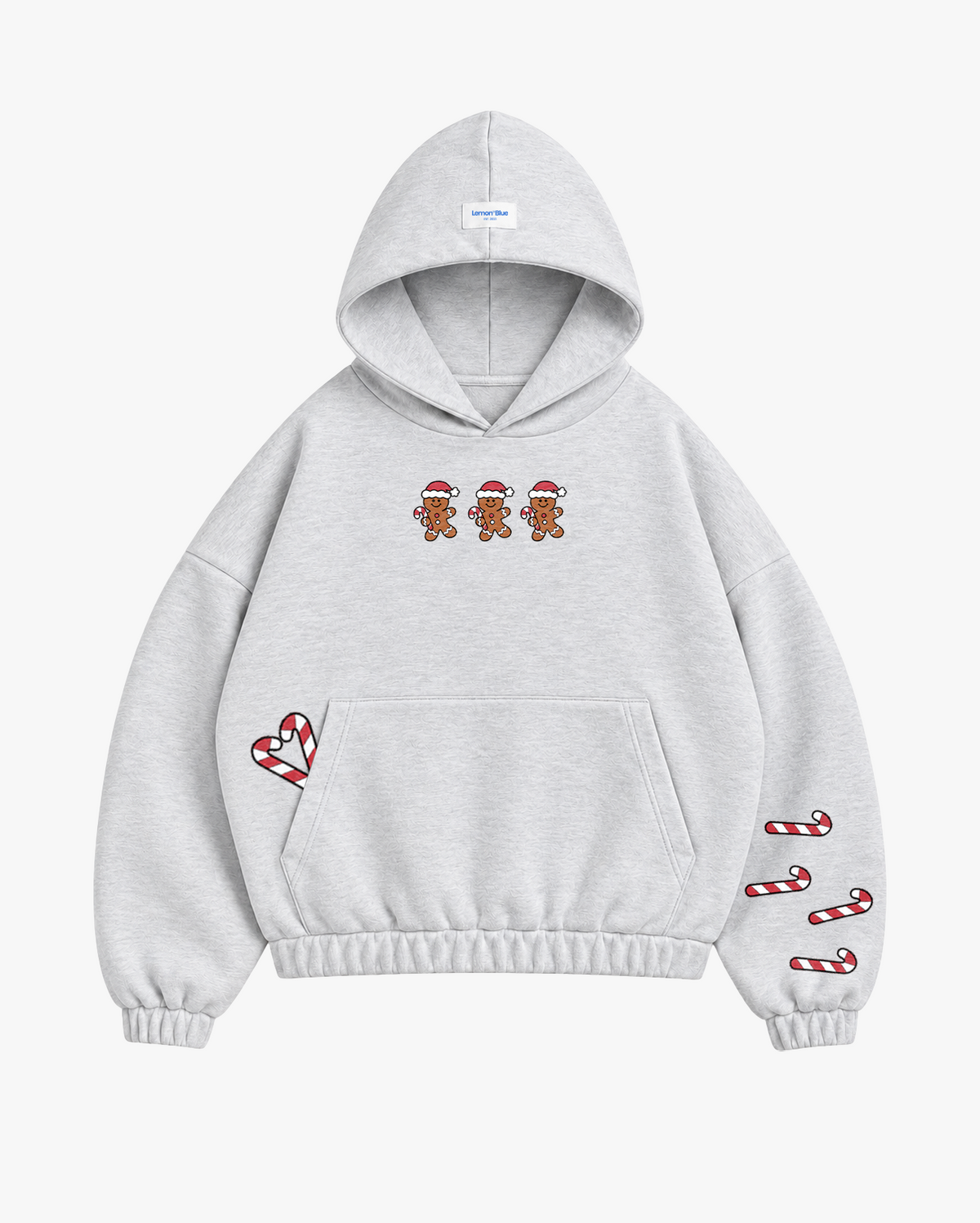 Gingerbread Hoodie Grey