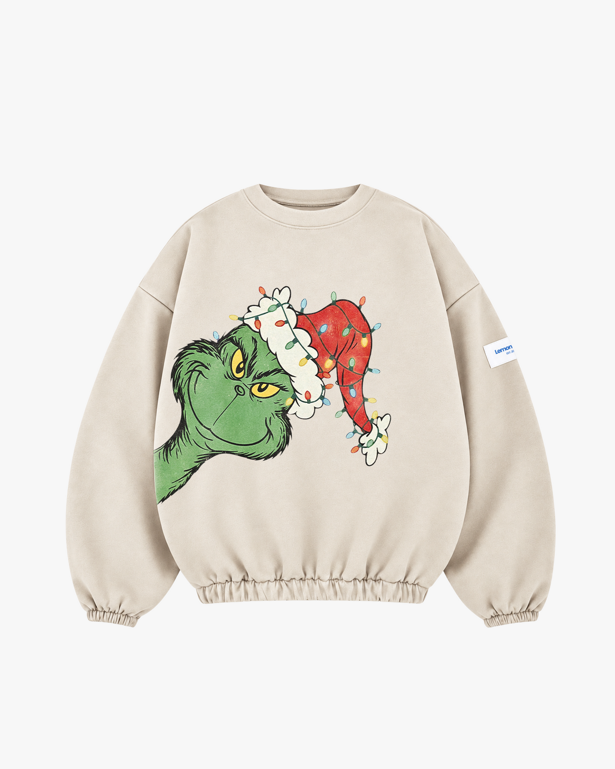 Grinch Sweatshirt Beige