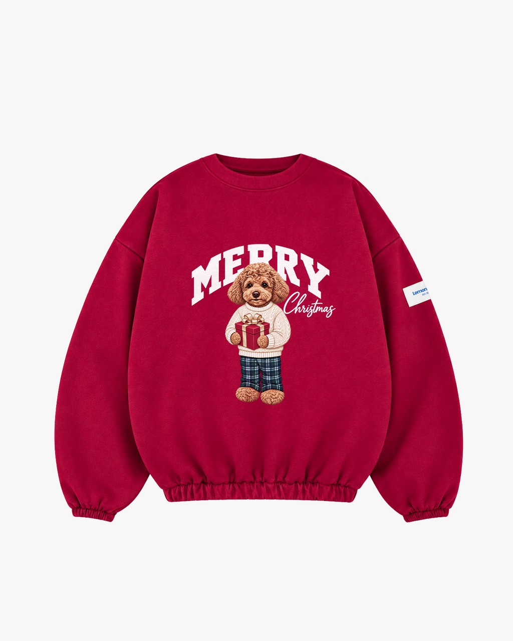 Merry Sweatshirt Red