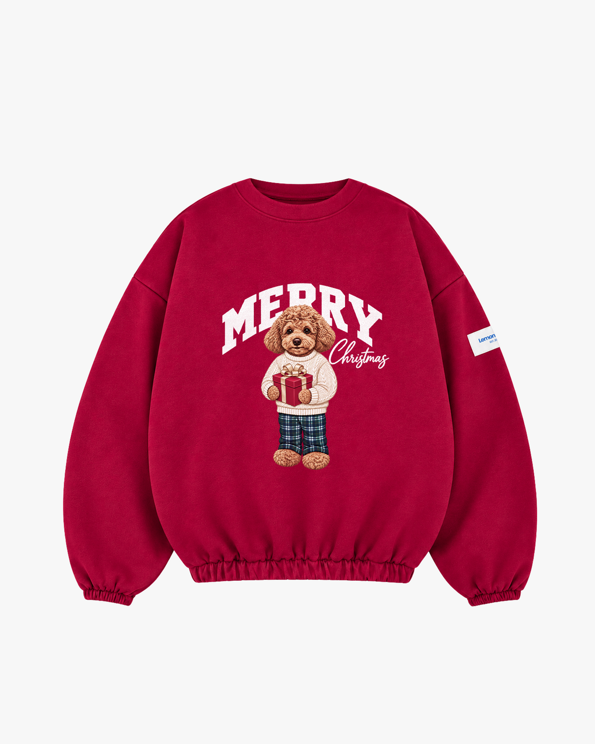 Merry Sweatshirt Red