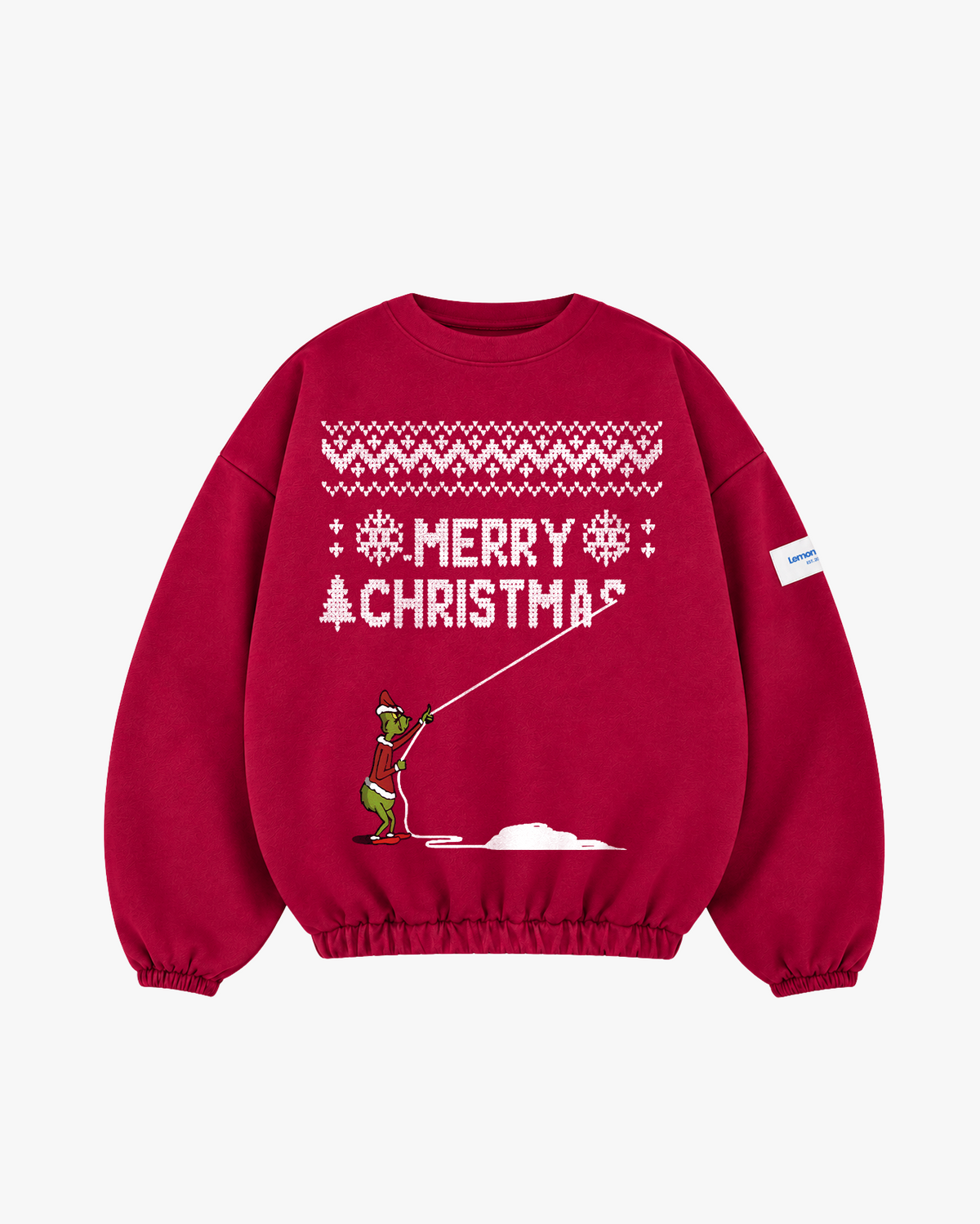 Snow Sweatshirt Red