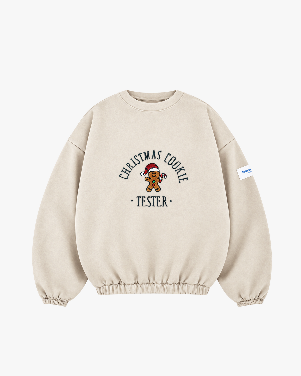 Christmas Cookie Sweatshirt Beige (Bordado)