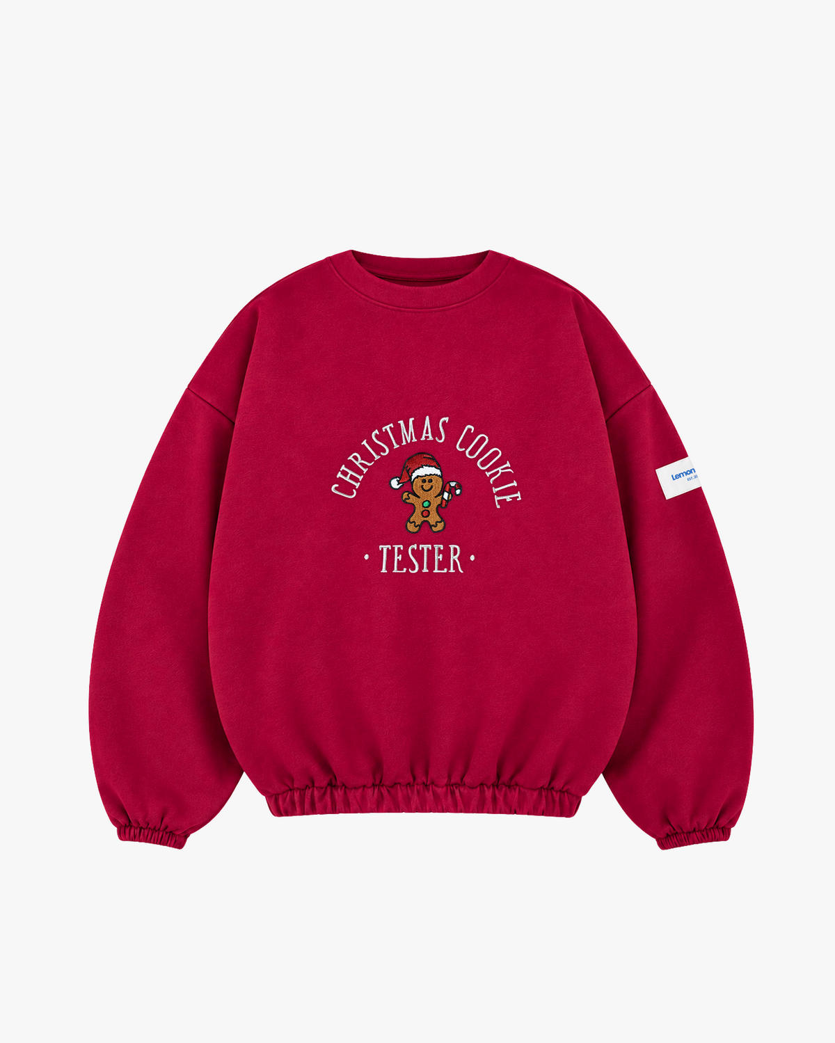 Christmas Cookie Sweatshirt Red (Bordado)