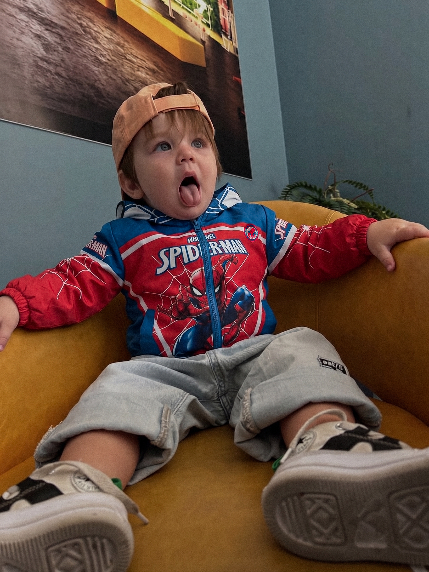 "Origin Spider" Hooded Jacket Kid